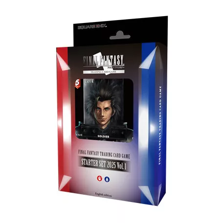 Final Fantasy TCG - Starter Deck 2025 Volume 1 Display (4 Sets) - DE-XTCSDZZZ58