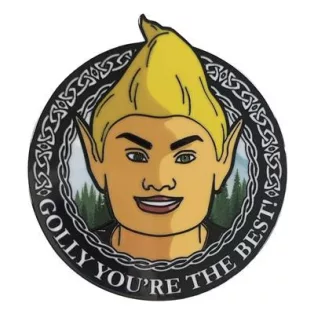 The Elder Scrolls IV: Oblivion Adoring Fan Pin Badge-B-ELD20