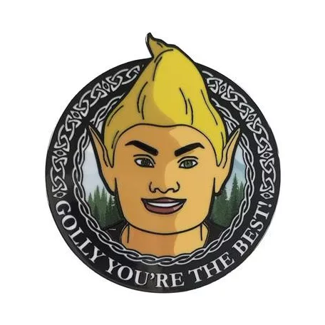The Elder Scrolls IV: Oblivion Adoring Fan Pin Badge-B-ELD20