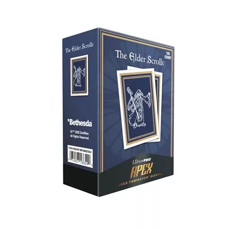 UP - The Elder Scrolls: Mages Guild 105ct APEX Deck Protector Sleeves for Tabletop Gaming-16654