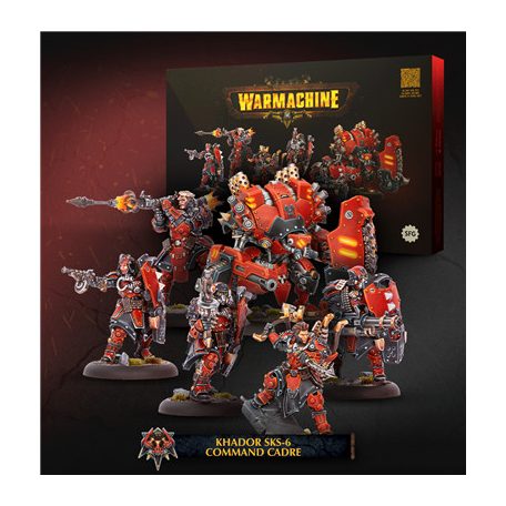 Warmachine: Khador SKS-6 Command Cadre - EN-SFIK-KDR221
