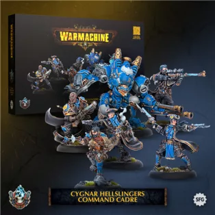 Warmachine: Cygnar Hellslingers Command Cadre - EN-SFIK-CGN220