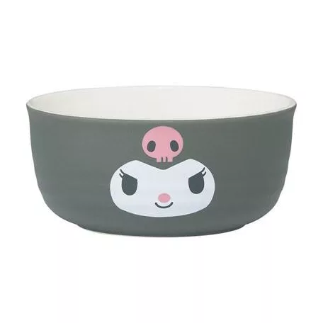 Kuromi - Ceramic Straight-Edged Bowl 400 ml-SKATER-SR-66690
