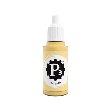 P3 Paints - Icy Yellow - 18ml-SFP3-N174