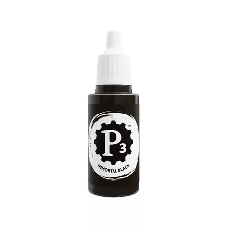 P3 Paints - Immortal Black - 18ml-SFP3-N176