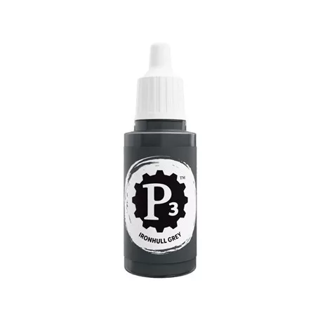 P3 Paints - Ironhull Grey - 18ml-SFP3-N179