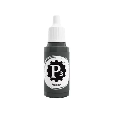 P3 Paints - Pyg Grey - 18ml-SFP3-N195