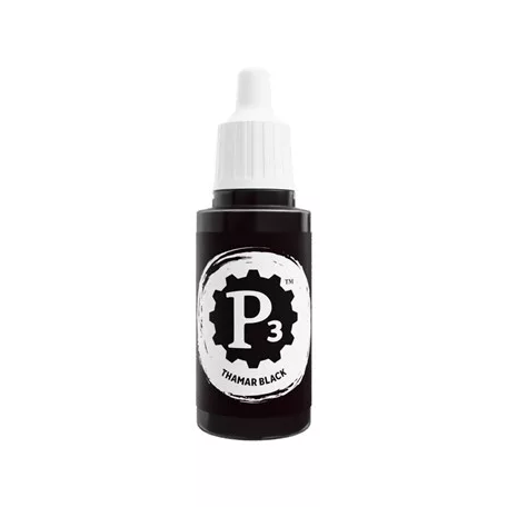 P3 Paints - Thamar Black - 18ml-SFP3-N211