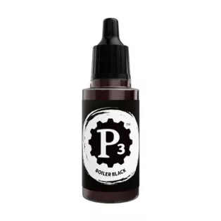 P3 Paints - Boiler Black - 18ml-SFP3-N223