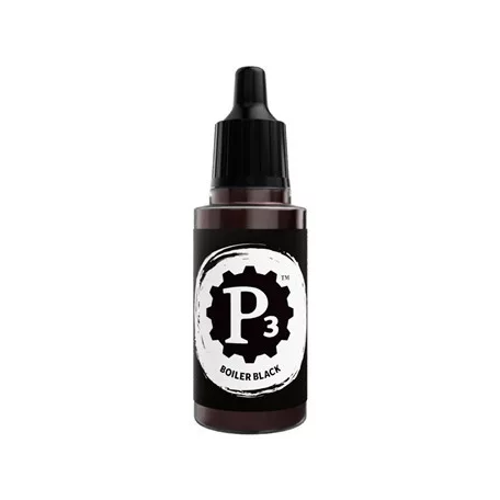 P3 Paints - Boiler Black - 18ml-SFP3-N223