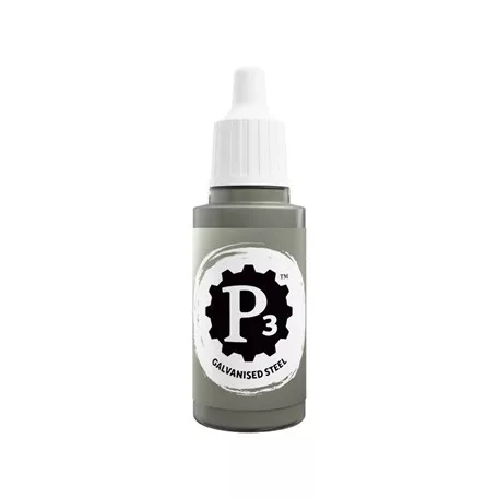 P3 Paints - Galvanised Steel - 18ml-SFP3-N242