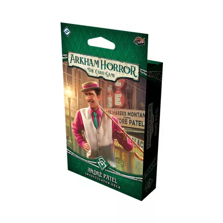 FFG - Arkham Horror: The Card Game - André Patel Investigator Deck - EN-AHC103EN