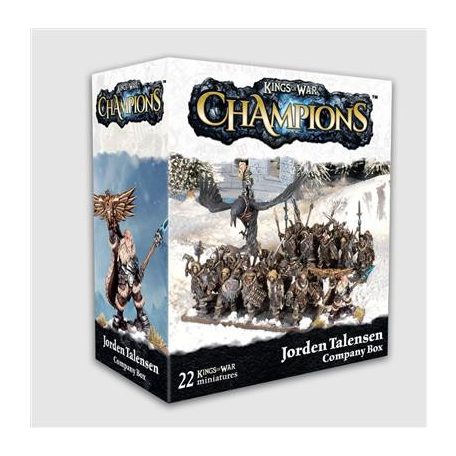 Kings of War Champions Jorden Talensen Company Box - DE-MGKWL106-DEU