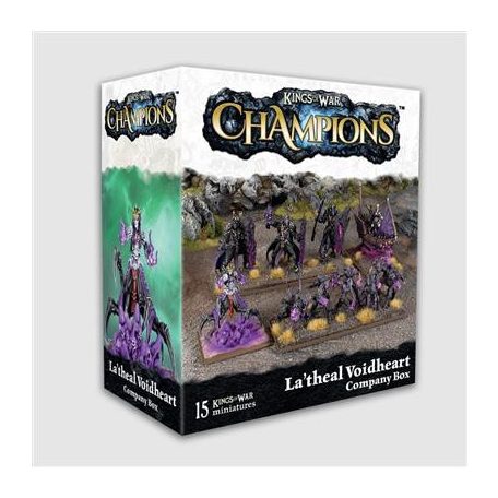 Kings of War Champions La'theal Voidheart Company Box - DE-MGKWV104-DEU