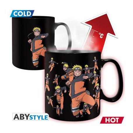NARUTO SHIPPUDEN - Mug HeatChange - 460 ml - Multicloning-cardboard-ABYMUGA498