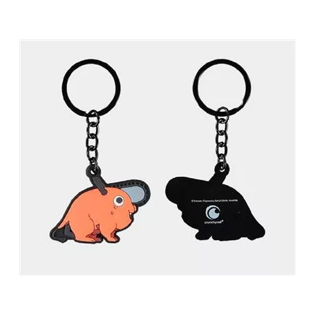Chainsaw man - Pochita Rubber Keychain-KE126677CSM