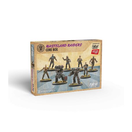 Fallout: Miniatures - Wasteland Raiders Core Set (Plastic) - EN-MUH162012