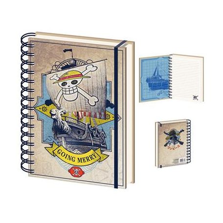 One Piece Live Action (Going Merry) A5 Wiro Notebook-SR74512