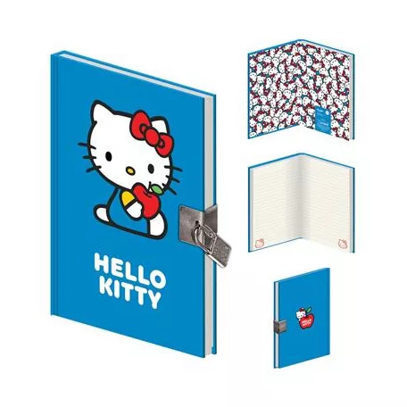 Hello Kitty (Favourite Apple) A5 Prem. Lockable Notebook-SR2401860