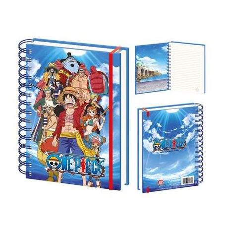 One Piece Anime (Crew) A5 Wiro Notebook-SR2400480