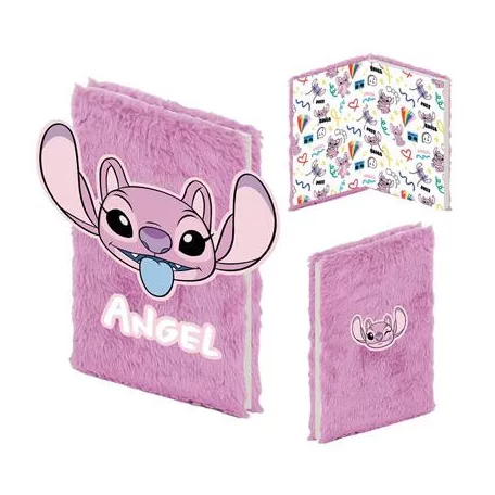 Lilo & Stitch (Angel) Plush Notebook-SR2402811