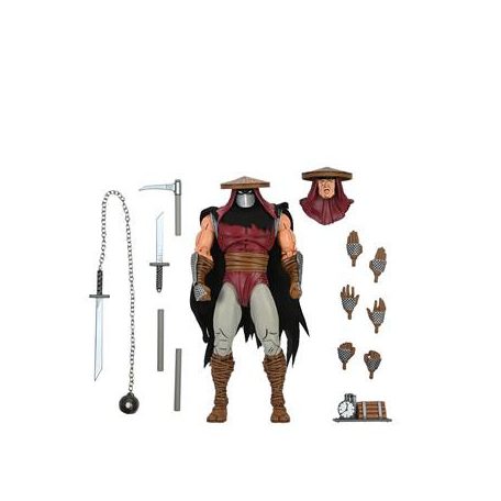 TMNT (Mirage Comics) - 7" Scale Action Figure - Foot Assassin (Classic Colors)-NE54442-01