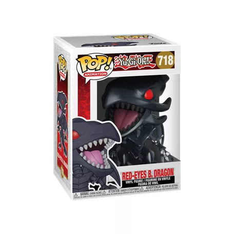 Funko POP! Animation: Yu-Gi-Oh - Red-Eyes Black Dragon-FK46925
