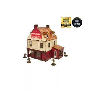 WW2 Normandy Restaurant Prepainted [28mm/1:56]-H00124