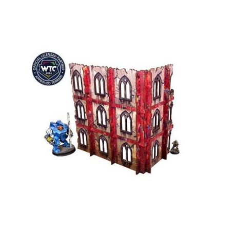 Imperial WTC Walls High Red (1) Prepainted-H00221