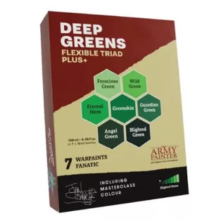 The Army Painter - Warpaints Fanatic: Deep Greens Triad PLUS+-WP8088P