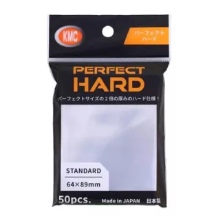 KMC Standard Sleeves - Perfect Hard (50 Sleeves)-