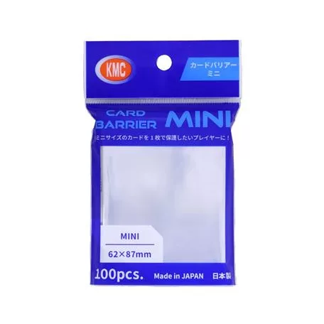 KMC Small Sleeves - Card Barrier Mini (100 Sleeves)-