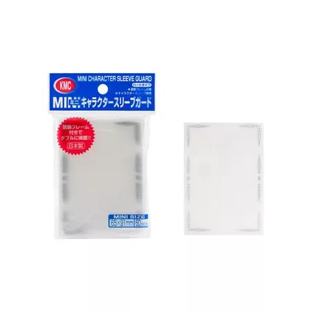 KMC Small Sleeves - Mini Character Sleeve Guard (60 Sleeves)-