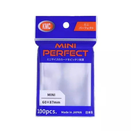 KMC Small Sleeves - Mini Perfect Size (100 Sleeves)-