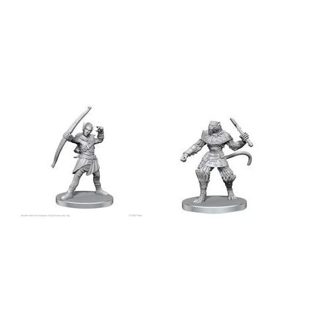 Pathfinder Battles Deep Cuts: Elf Hunter & Catfolk Bandit - EN-WZK97582