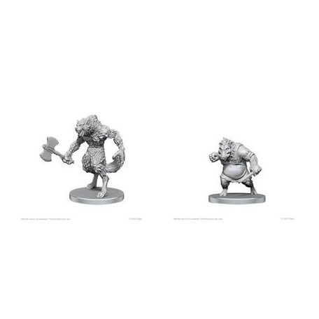 Pathfinder Battles Deep Cuts: Werewolf & Wereboar - EN-WZK97583