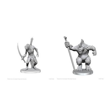 Pathfinder Battles Deep Cuts: Xulgath Skirmisher & Stoneliege - EN-WZK97584