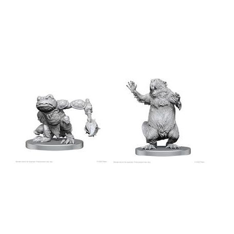 Pathfinder Battles Deep Cuts: Boggard Scout & Castoroides - EN-WZK97587