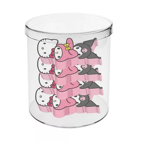 HELLO KITTY Cubo 12 Gomas Mix-08012