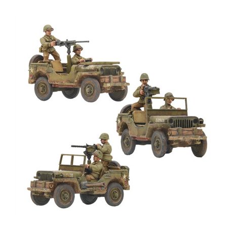Bolt Action - Go Everywhere! US Jeep Armoured Platoon - EN-402213006
