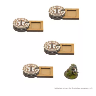 Bolt Action - MDF Unit Pin Markers - USA - EN-408800010