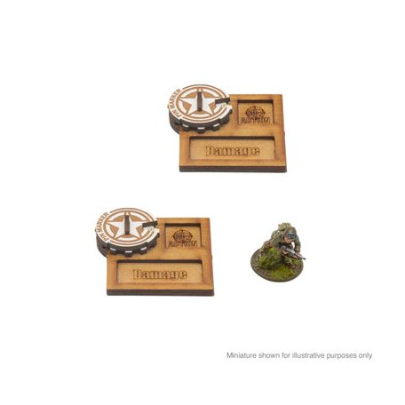 Bolt Action - MDF Vehicle Pin Markers- USA - EN-408800011