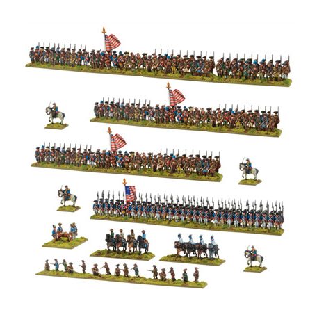 Black Powder - Epic Battles: Revolution! - Continental Army Brigade - EN-312403406
