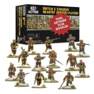 Bolt Action - British & Canadian infantry (Winter) Platoon - EN-402011027