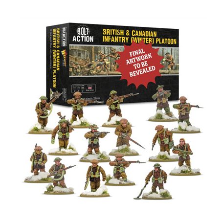 Bolt Action - British & Canadian infantry (Winter) Platoon   - EN-402011027
