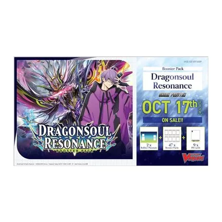 Cardfight!! Vanguard - VGE-DZ-BT10 Dragonsoul Resonance Sneak Preview Kit - EN-VGE-DZ-BT10SP