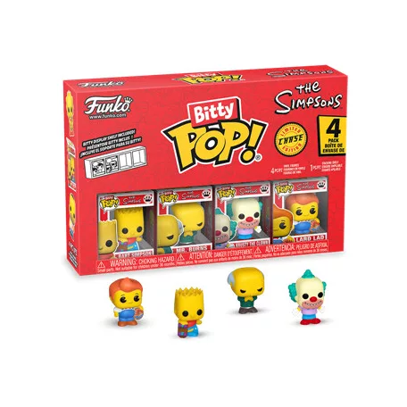 Funko Bitty POP!: Simpsons - Bart 4PK-FK85707
