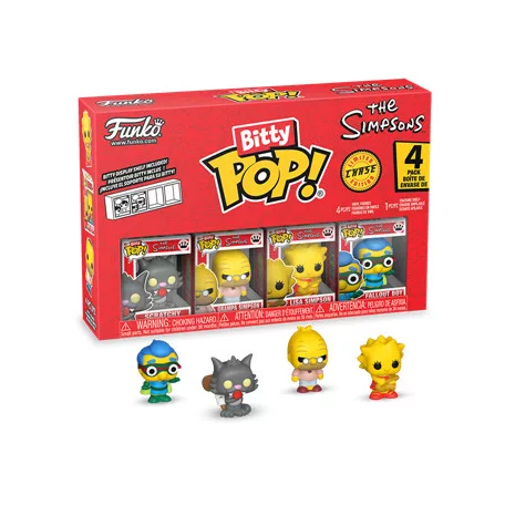 Funko Bitty POP!: Simpsons - Scratchy 4PK-FK85710