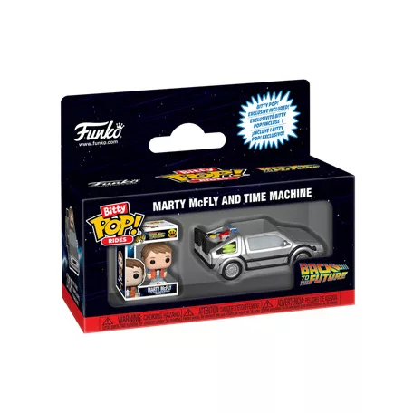 Funko Bitty POP! Ride: BTTF - Time Machine-FK85521