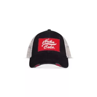 Fallout Nuka Cola Trucker - Men's Adjustable Cap-BA384505FAL